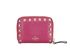 Valentino Small Rockstud Zipped Wallet, front view